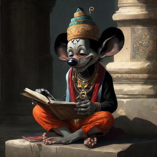 In Nepal Disney’s Goofy got an ear pierced read the Koran for The Charity Rat who wears cassock with medals and ate cheese   American Comic Style