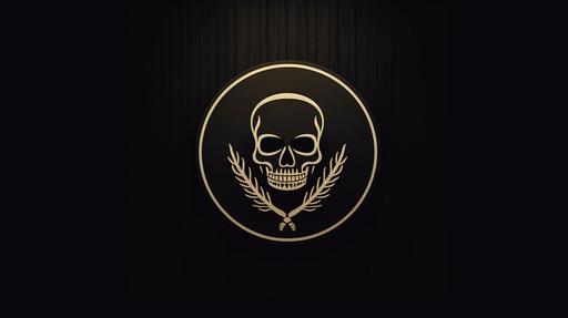 In this project, the main focus is to create a simple and distinctive logo for a barbershop that visually represents both a skull and the essence of a barbering establishment. The logo will embody minimalism, with clean lines and a clear visual representation of a skull. It will be designed in a way that instantly conveys the concept of a barbershop. --ar 16:9