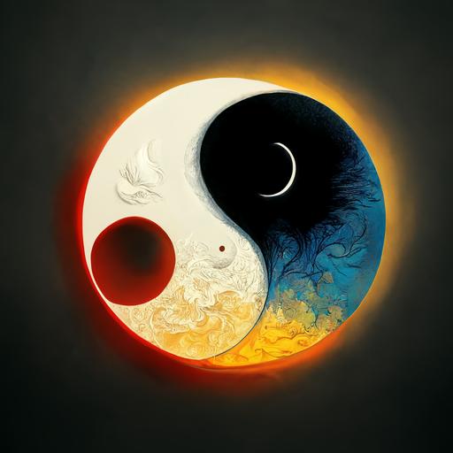 yin yang sun and moon