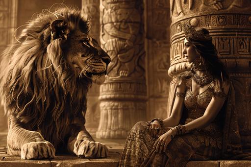 Ishtar, the goddess, with beauty untamed, Desired the king, her passions inflamed. She offered her love, her hand, her throne, But Gilgamesh refused, to stand alone. --ar 3:2