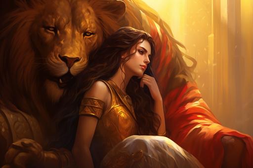 Ishtar, the goddess, with beauty untamed, Desired the king, her passions inflamed. She offered her love, her hand, her throne, But Gilgamesh refused, to stand alone. --ar 3:2 --v 5.2