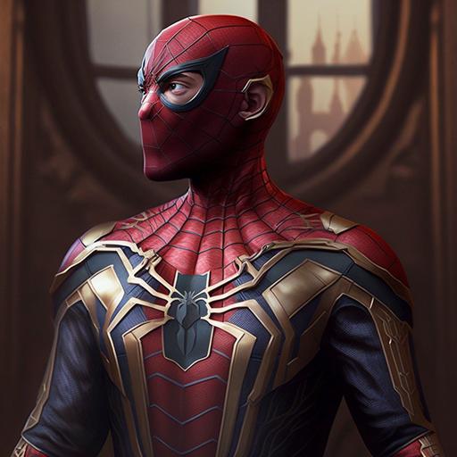 Jack Sparow In spider man suit