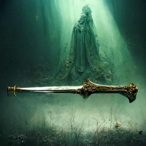 rhinox skull Excalibur sword, Lady of the Lake, King Arthur