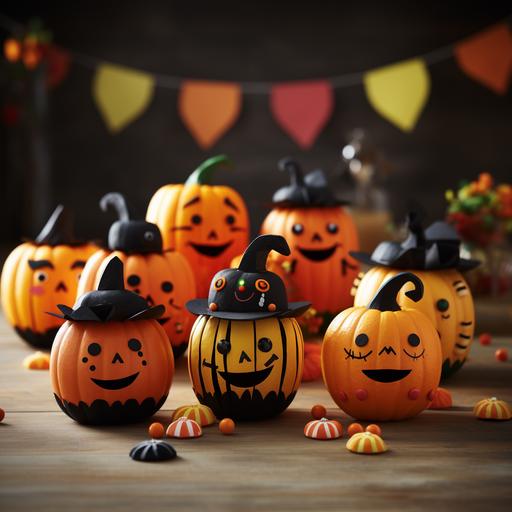 Keep the little ones entertained with Halloween-themed craft activities. They could create their own masks, decorate mini pumpkins, or even help with the party decorations. This will not only keep them engaged but also add a personal touch to your Halloween decor.