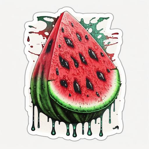 watermelon sticker