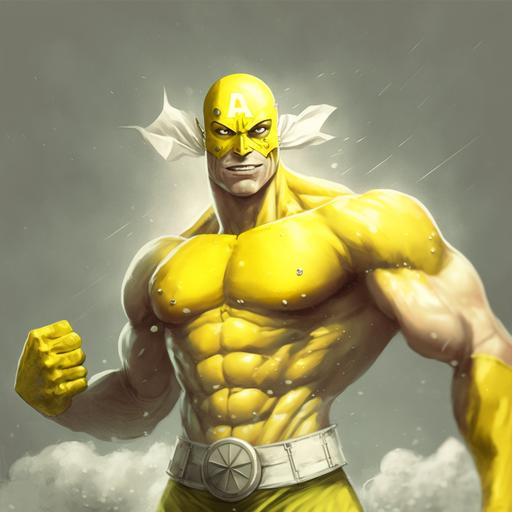 Lemon man, superhero
