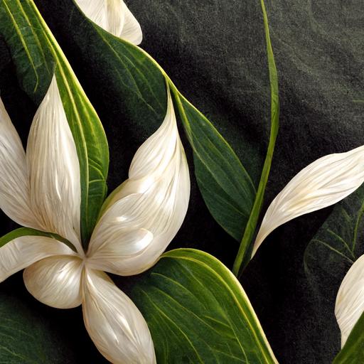 Lily of the valley, hawaiian style, wallpaper