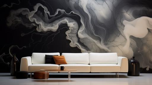 Liquid wallpaper - a modern material for wall decoration --ar 16:9