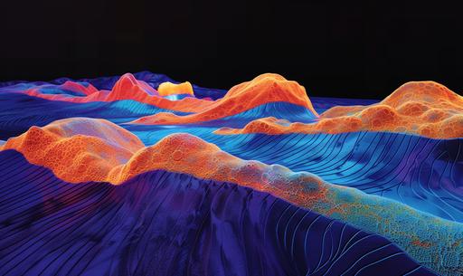 ‘Listen to the air. You can hear it, feel it, smell it, taste it. Woniya wakan--the holy air--which renews all by its breath’, Atmospheric Landscape Blacklight Painting using Chinese-Ink Brush in the Style of Monet, Terra-cotta and Sand-Dune, Hopicore Blended with Painted-Desertcore, James Turrell ‘Light, Color, & Clear Space’, Azure Afterglow, Intricate Surface Details, Embossed Bryce 3D::0.8 --ar 5:3 --stylize 200 --style raw --no water, lettering, blurring --v 6.0