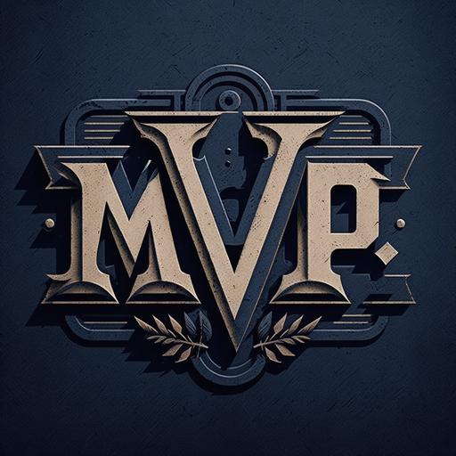 MVP logo , navy blue