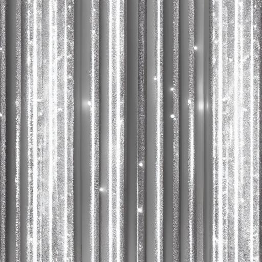 bright shiny silver tinsel curtain seamless texture --upbeta --s 250