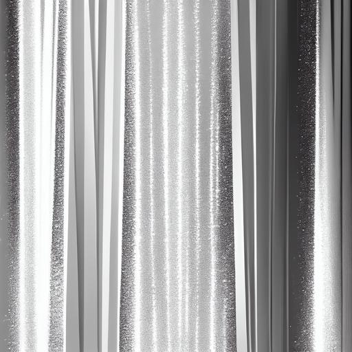 bright shiny silver tinsel curtain seamless texture --upbeta --s 250