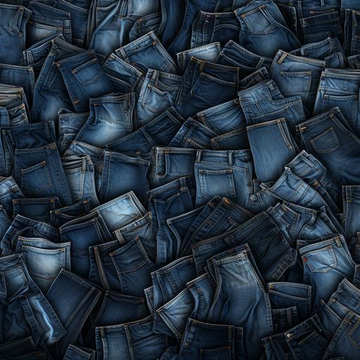 Many little pices of jeans, pattern, HD, realistic