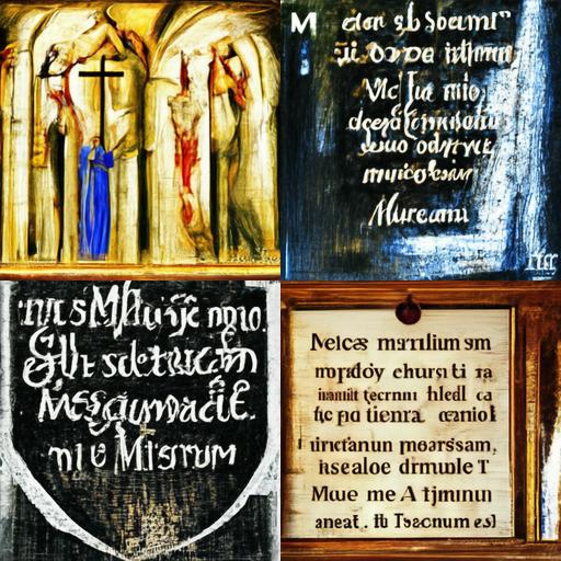 Miserere mei, Deus: secundum magnam misericordiam tuam. Et secundum multitudinem miserationum tuarum, dele iniquitatem meam.
