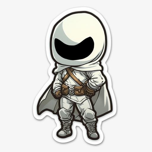 Moon Knight Chibi Sticker