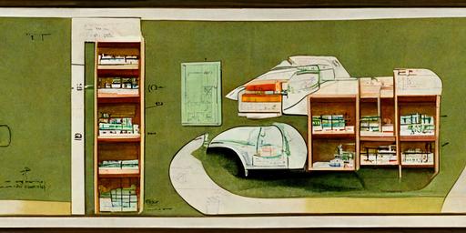 how to sneak pounds of weed and girls into Old East dormitory at UNC Chapel Hill. Schematic cutaway drawing, Richard Scarry, syd mead --w 512 --uplight