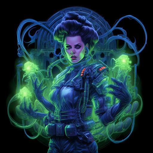 Neon Victorian Ghostbusters:: Eccentric, comedic, retro, paranormal, supernatural, ghostly, quirky, sci-fi, urban, adventurous, iconic, Victorian, neon, spectral, paranormal investigation, paranormal extermination, proton packs, slime, ghost traps, unique, iconic logo, supernatural comedy, classic, timeless, paranormal extermination, action-packed, humorous, eclectic, urban fantasy, pop culture, supernatural phenomena, quirky, spectral beings, proton streams, memorable catchphrases, supernatural adventures, iconic car, supernatural entities, imaginative, spooky, comedic brilliance::