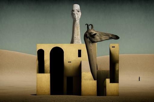 camel needle hole::0.5 spencer tunick photography ::0.8 surrealism, Dadaism, Minimalism, cubism:: --uplight --s 750 --ar 3:2