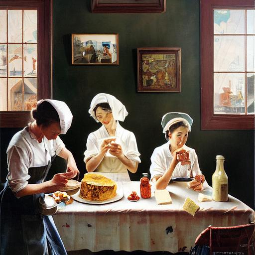 Norman Rockwell painting titled 