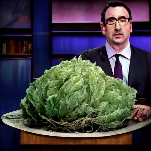 John Oliver explaining how Big Cabbage is ruining America