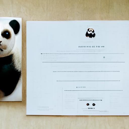 Pandas delivering powerpoint presentation