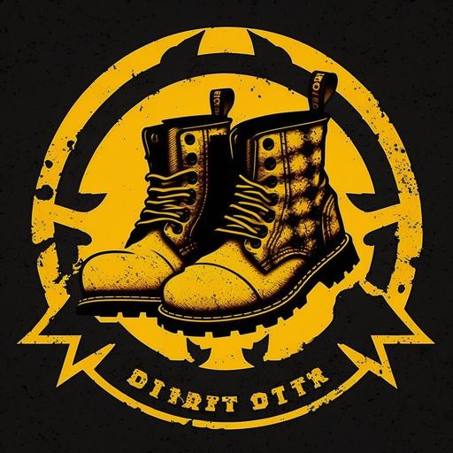 generate a logo which looks similar to the Dr Martens logo