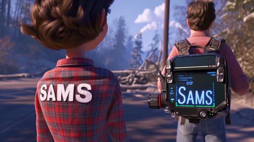 Pixar, CGI, movie, realism. On a field trip, Sam and Samantha showcase 