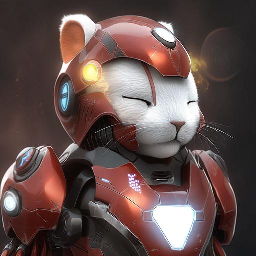 Pixar studio style, iron man as a adorable and cute capybara, symetric face , ultra detailed , ultra HD, marvel, dramatic lighting BOT Midjourney Bot squirrel golfer corporate logo, realistic and detailed, intricate, white background - @pascal evain (relaxed) --niji 5