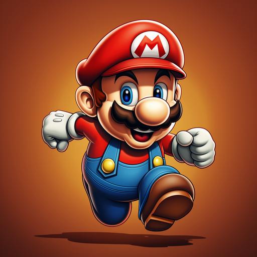 Pixel Art Mario Running Animation Frames --s 750