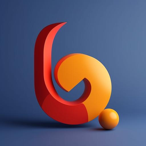 Question mark logo design vector minimal,3D, RETRO,