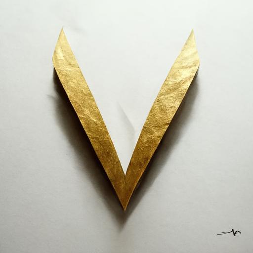 RV logo, minimalistic, gold, white, black