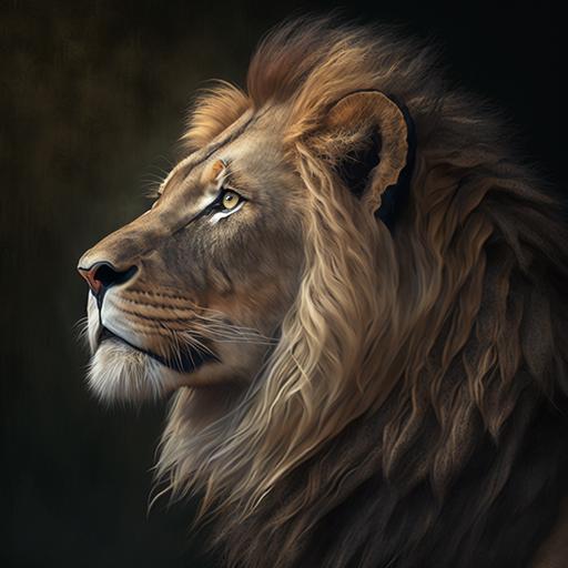 Rasta lion::3, roaring::3, side view::3, black and white::1, wearing headphones::3, hyper realistic::3