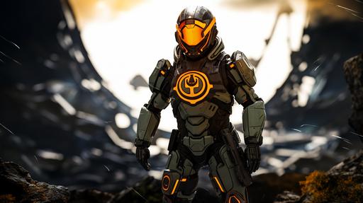 Raw photo, photorealistic, 3D model showcase, anime cell shading, bullet holes on ancient latent spaceship armor plate, scratches, speed force energy, damage, with logo  ::9 , textured, panorama view, soft shadow effect, beautiful lighting, cinematic, --v 5.2 --s 650 --c 8 --style raw --ar 16:9