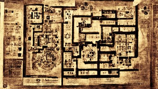 --hd --wallpaper blueprint of tibet monastary :: 4K