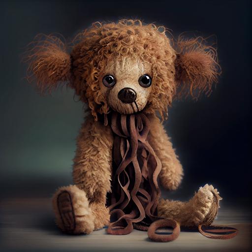 Scary alive teddy bear toy with tentacles --upbeta --v 4 --q 2