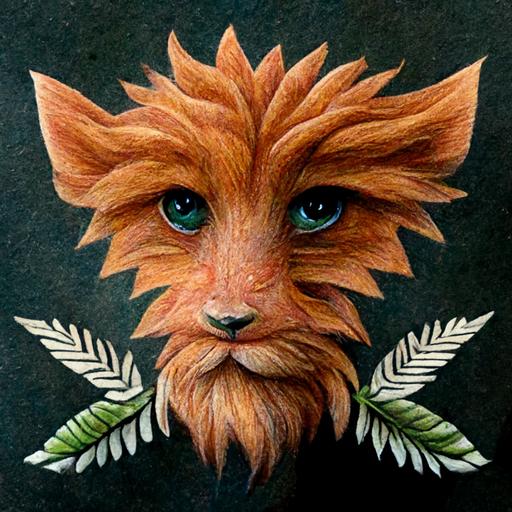 Scottish lion tattoo fern fox