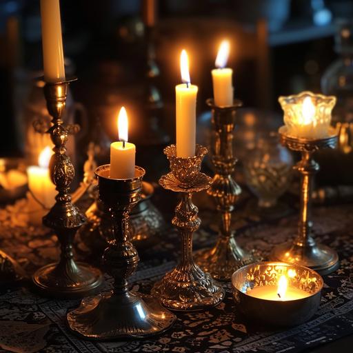 Shabbat candles, Shabbat Shalom --v 6.0