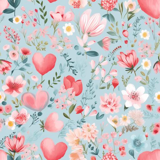 Soft pastels blend seamlessly, capturing the essence of love. Animated hearts, flowers, love letters, and sentimental items come to life, creating an atmosphere of romance and affection, embodying the supplies for expressions of love --tile --v 5.2