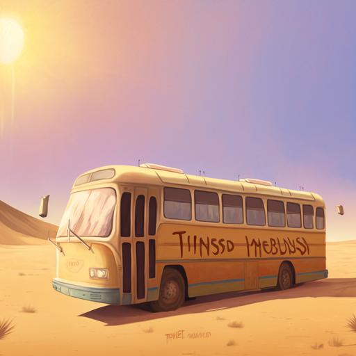 Someone at Midjourney is a fan of Desert Bus for Hope and I'm here for it --v 4
