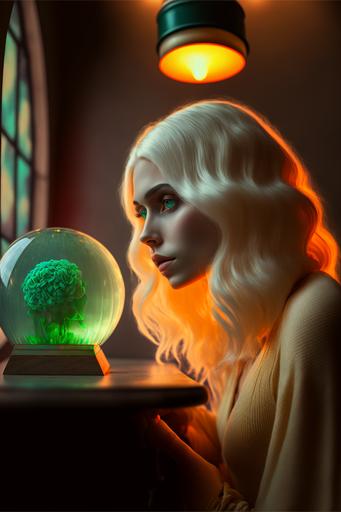 Sony Alpha α7, ISO200, Leica M, girl at the table, White hair, green eyes, real photo, photo, photography, photorealistic , ultra photoreal , ultra detailed, intricate details::2 Photography, Shot on 70mm, Interior, Backlight, Plasma Globe, Beautiful Lighting:: Deformed, bad anatomy, disfigured, poorly drawn face, mutation, mutated, extra limb, ugly, disgusting, poorly drawn hands, missing limb, floating limbs, disconnected limbs, malformed hands, blurry, watermark, oversaturated, b&w, black and white, Crooked eyes, slanting eyes, dead look, Artifacts, face artifacts, distortions, art, picture, drawing::-1 --ar 2:3 --q 2 --s 100 --uplight