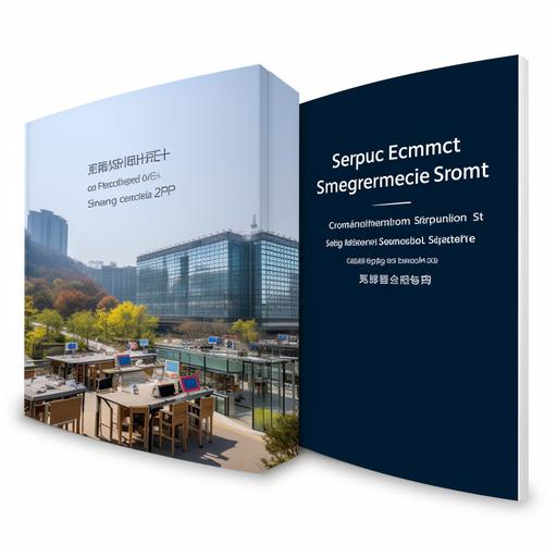 Specialized Market Report Cover on the Composition and Environment of E-Commerce Companies in Korea --v 5