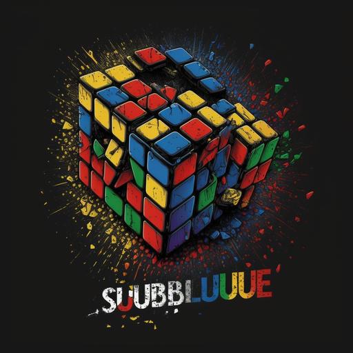 Speedcubing I Love Rubik Cube logo