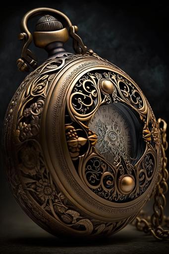 Steampunk pocket watch . photo. .artistic, precise details. professional lighting, style professional photographer. Artistic photography::4 creative, Canon EOS 5D Mark IV DSLR, expressive, unique, high quality, realistic, photo realistic. --ar 2:3