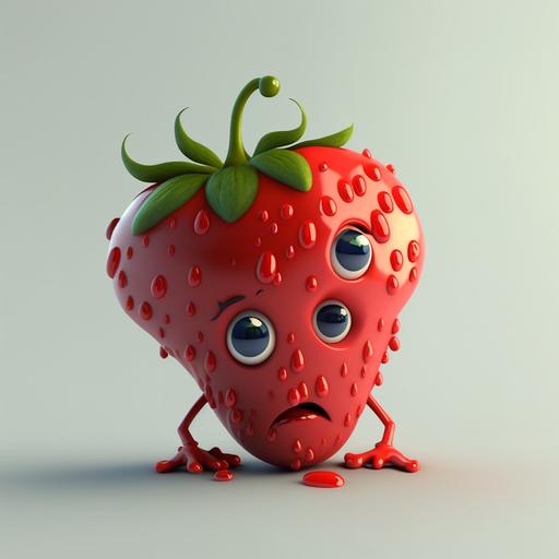 Strawberry animation.