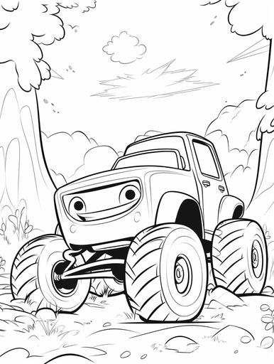 Super Adorable cute small [what you need here for example monster truck] line art coloring book page, rendered by Pixar, fairytale, energetic, playful, incredibly high detail, 16k, gorgeous, ultra-wide angle. Super Adorable little [animal name] line art coloring book page, black and white, sweet smile, character full body, so cute, excited, bright eyes, shiny and fluffy, fairytale, energetic, playful, incredibly high detail, 16k, octane rendering, gorgeous, ultra wide angle. Super Adorable [for example : astronut space] line art coloring book page, black and white, sweet smile, character full body, so cute, excited, bright eyes, shiny and fluffy, fairytale, energetic, playful, incredibly high detail, 16k, octane rendering, gorgeous, ultra wide angle. Super Adorable cute small race car line art coloring book page, rendered by pixar, fairytale, energetic, playful, incredibly high detail, 16k, gorgeous, ultra wide angle --ar 3:4 --v 5.0 --s 50