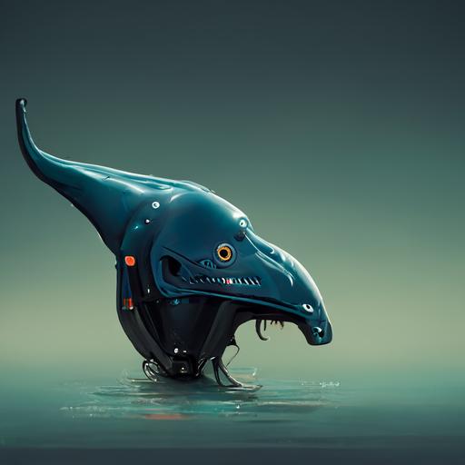 T-Rex, Deep diver helmet, whale