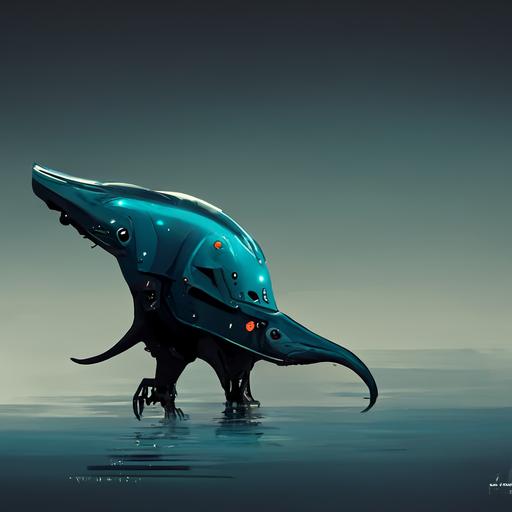 T-Rex, Deep diver helmet, whale