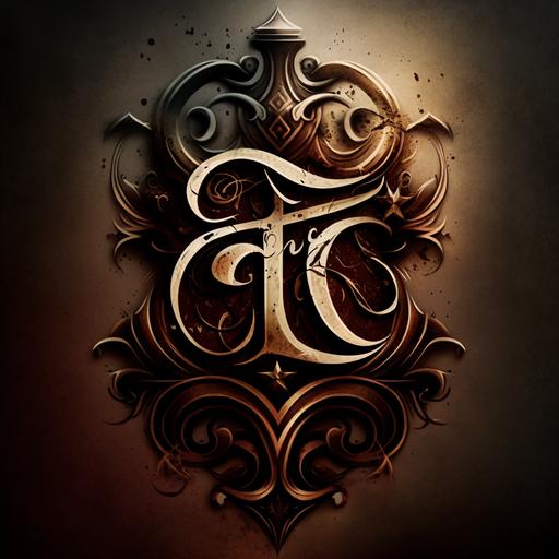 TC logo calligraphy