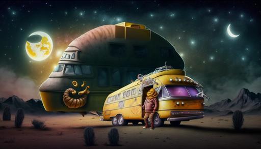 nostalgic magic school bus cartoon::1.1 on jupiter in space::1.1 galactic::1 DSLR::1 --ar 16:9 --v 4 --quality 2
