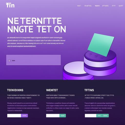 Task: Design a webpage for NFT minting that attracts young users to mint NFTs for free. Requirements: The webpage should have a purple-violet gradient color scheme. Provide project social contact information, such as Twitter, Discord, Telegram, Website, etc. Provide a form for minting NFTs, including information about the number of NFTs to mint, payment methods, and display information about the minting limit, the number of NFTs already minted, and the number of NFTs that the user's account can mint. Display project-related information, including the name, description, features, functionality, and a banner image. Ensure the security of the webpage and protect user data by using the HTTPS protocol and common security measures. Tips: Design a simple and clear page layout with clear navigation bars and buttons to ensure readability and aesthetics. Pay attention to color coordination and contrast to improve the visual effect and attractiveness of the webpage.